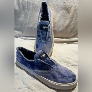 ROCKET DOG BLUE FRAYED SLIP-ON Sneakers